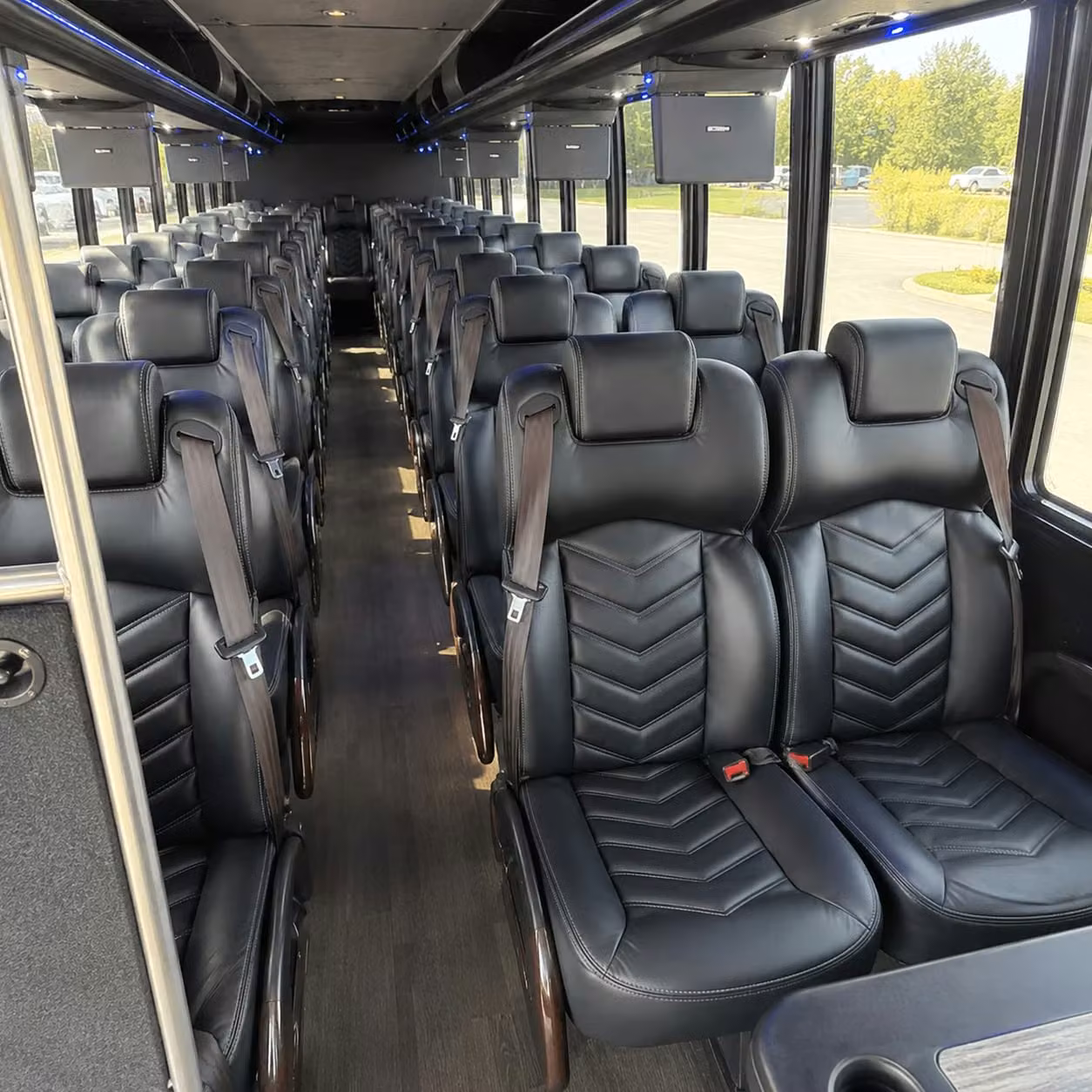 25 passenger minibus inside