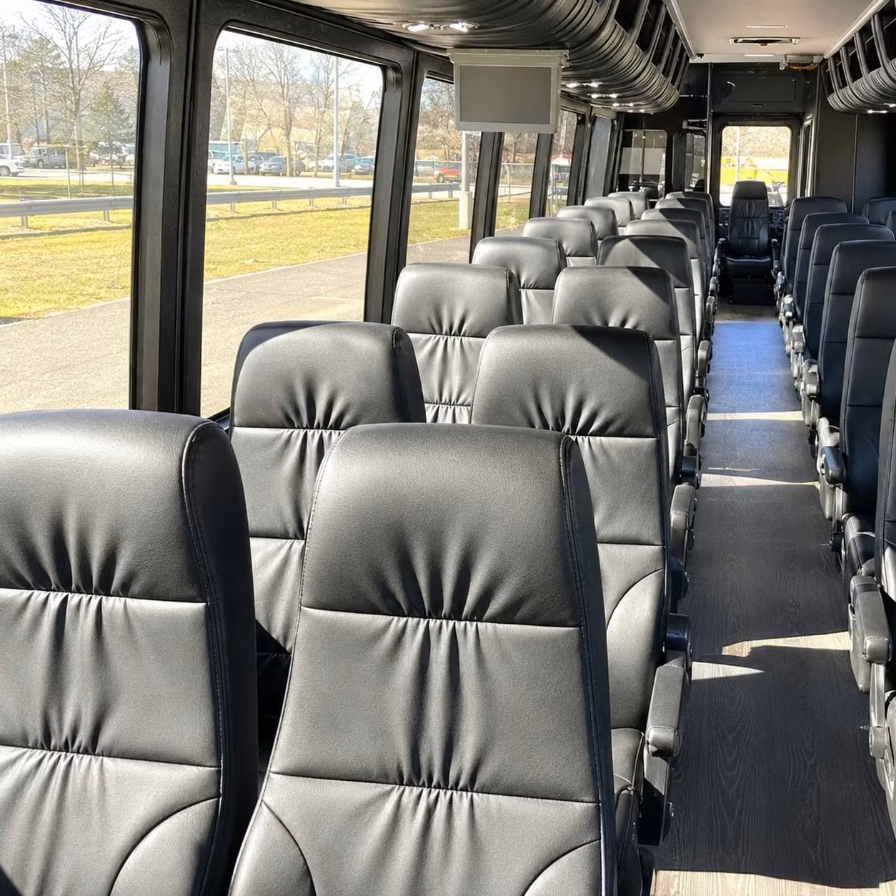 30 passenger minibus interior